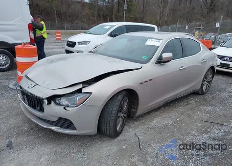 2014 Maserati Ghibli S Q4 z USA, uszkodzony, nr VIN ZAM57RTA5E1097039